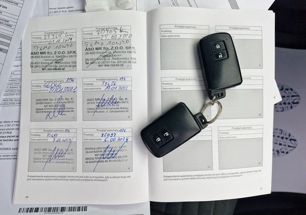 Toyota Yaris cena 64900 przebieg: 85000, rok produkcji 2018 z Pilica małe 781